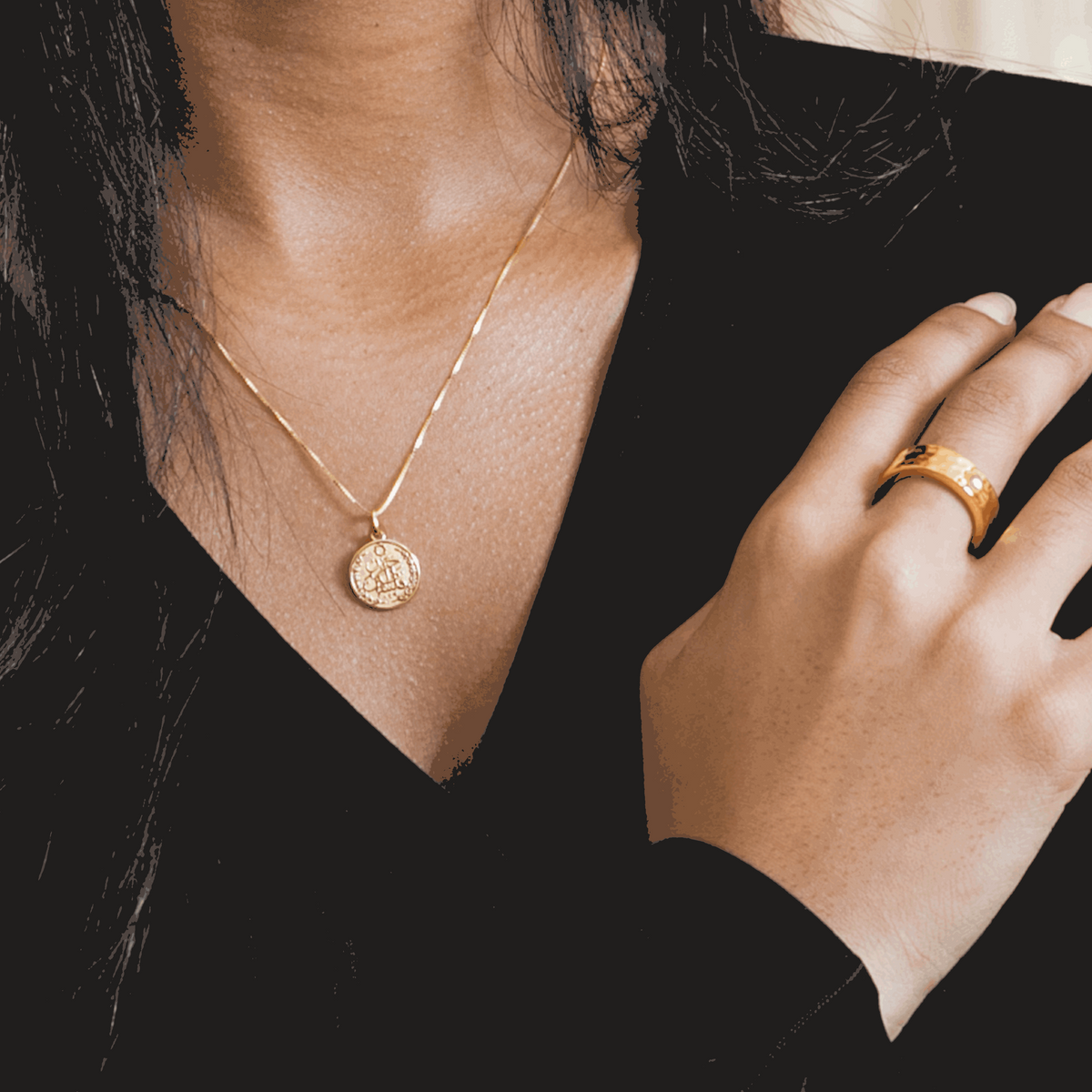 Palestinian Coin Necklace