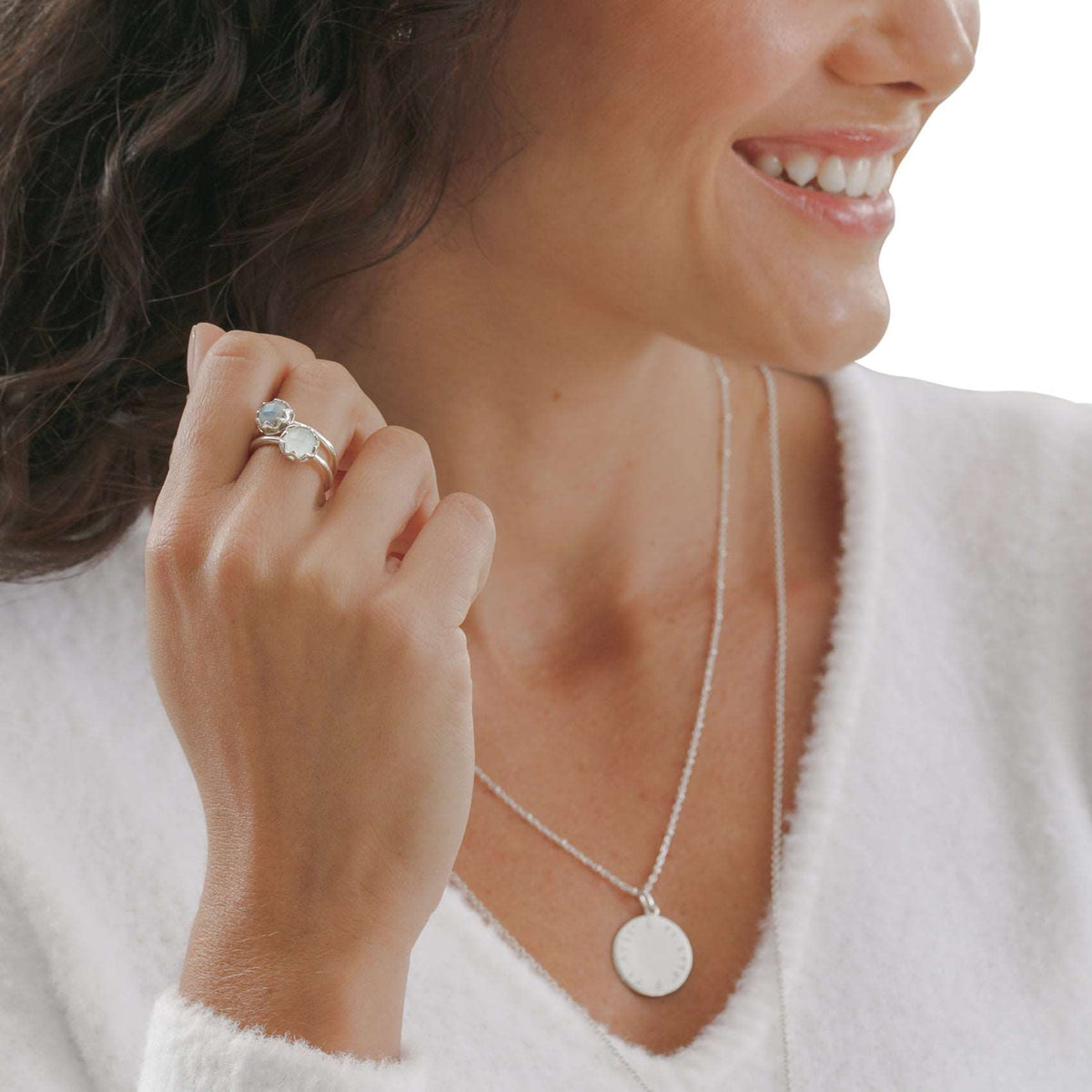 Bespoke Saghir Dhikr Disc Necklace