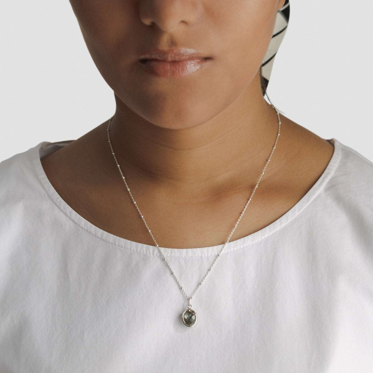 Iman Classic Gemstone Necklace