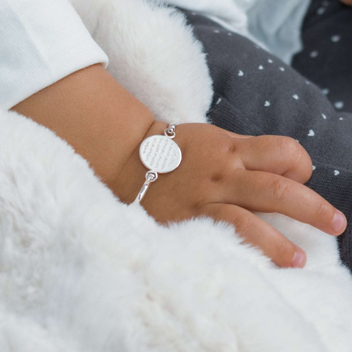 Baby Dhikr Disc Bangle
