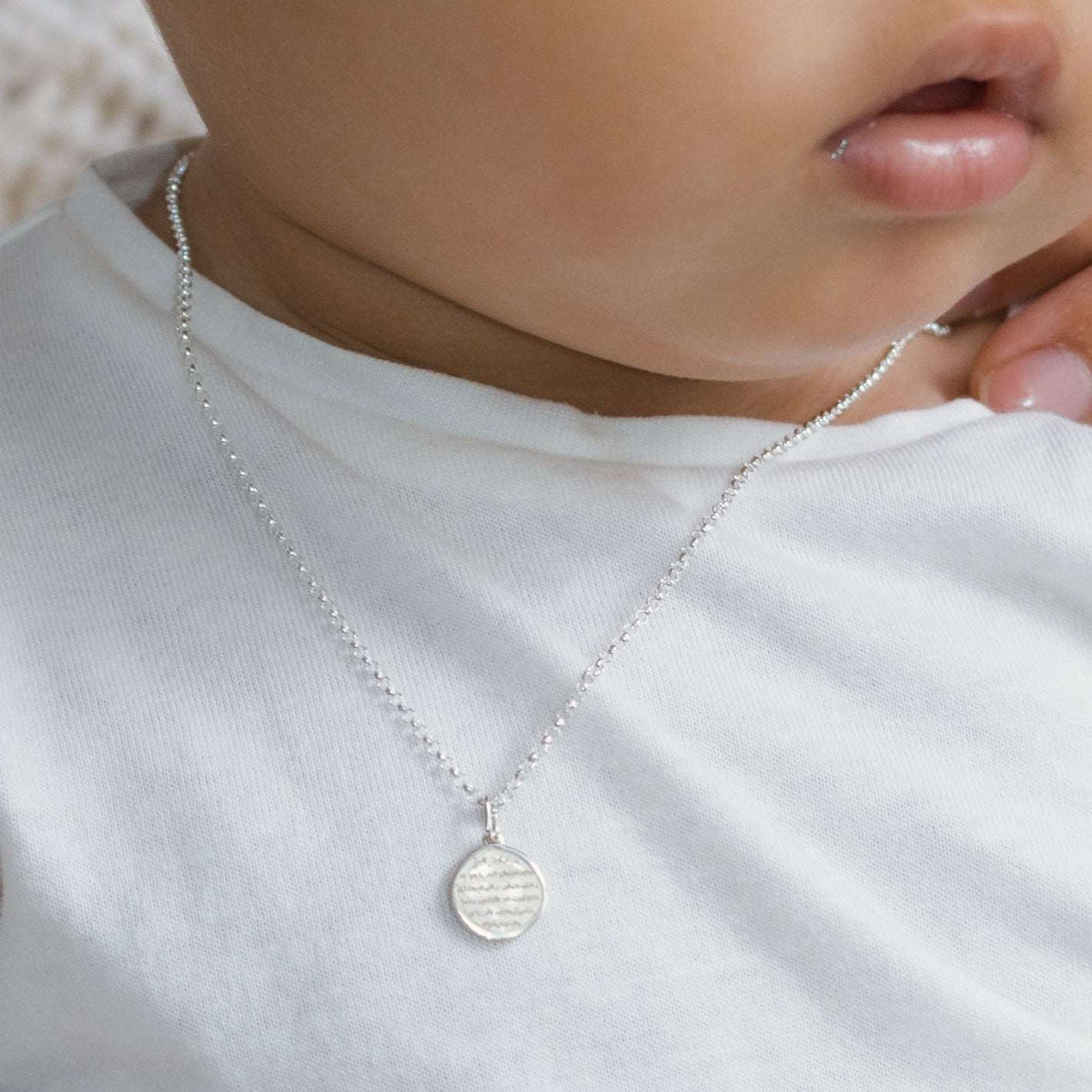 Baby Lateef Dhikr Disc Necklace