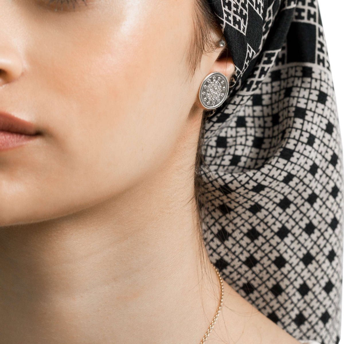 Ottoman Coin Showstopper Studs