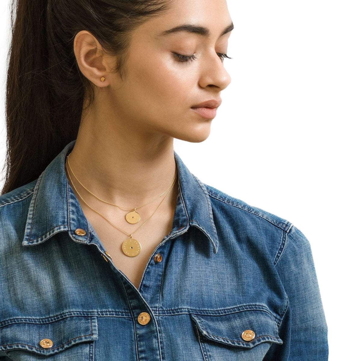 Ode to the Kaaba Kabir Dhikr Disc Necklace