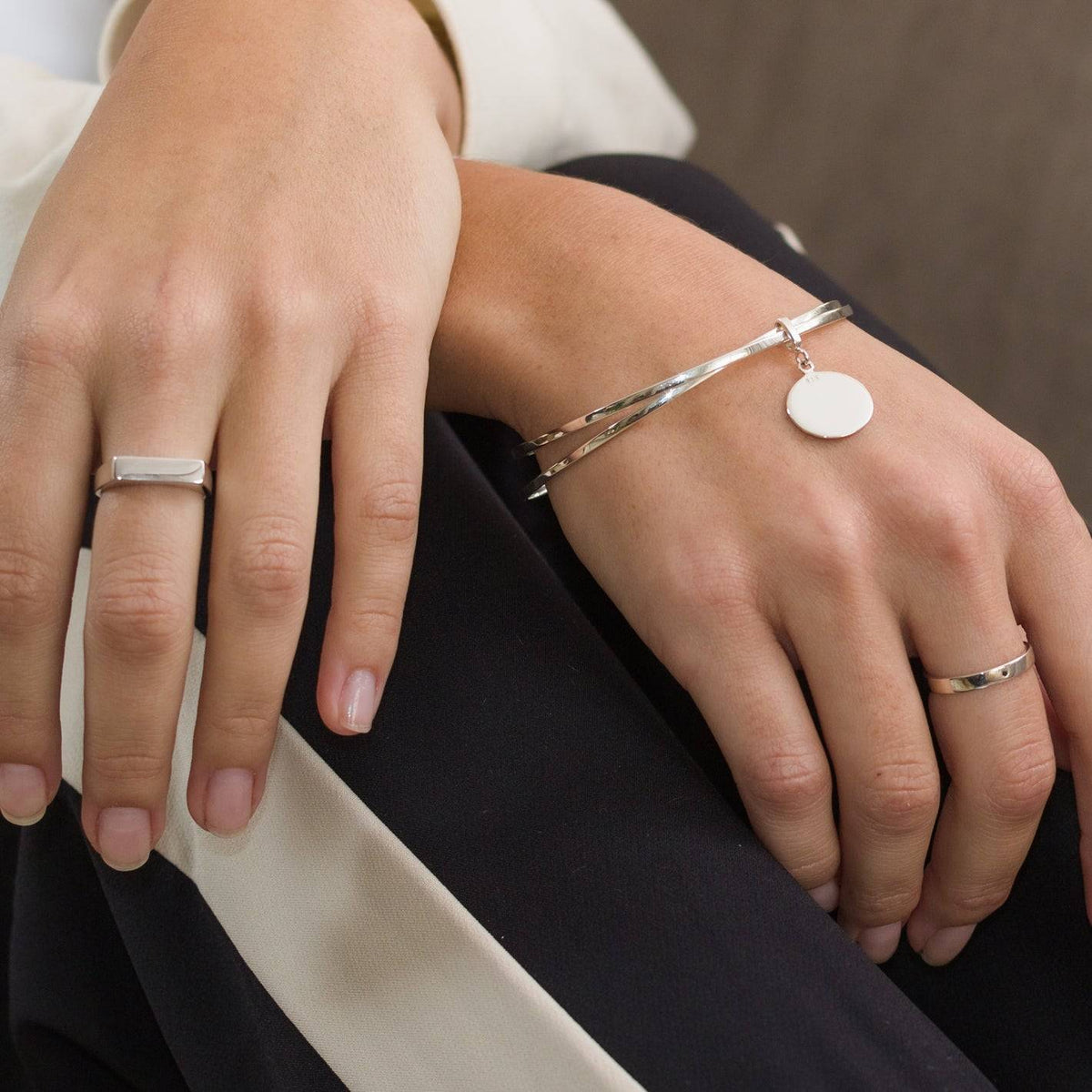 The Nasreen Dhikr Disc Bangle