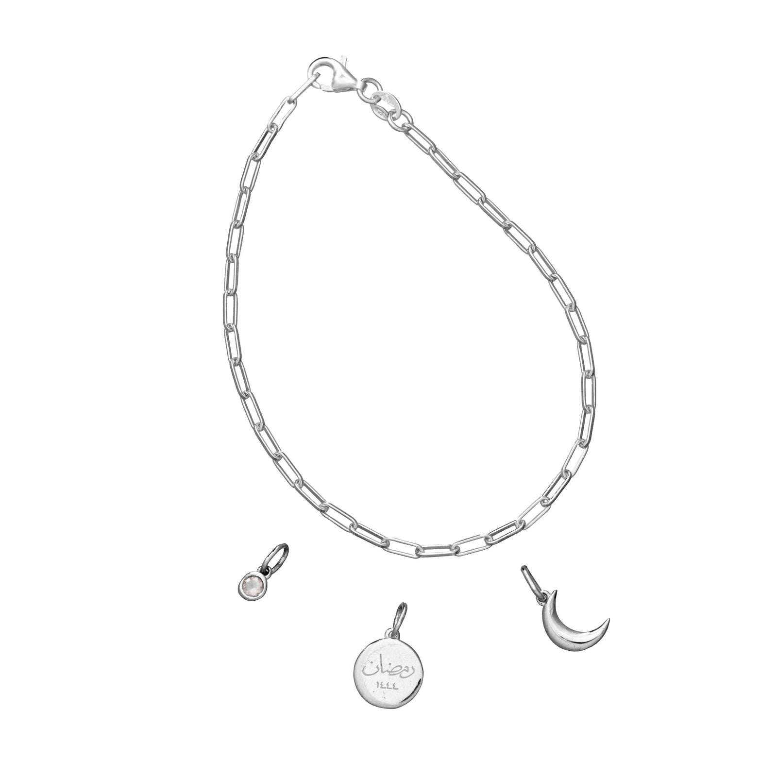 Lateef Gemstone Charm