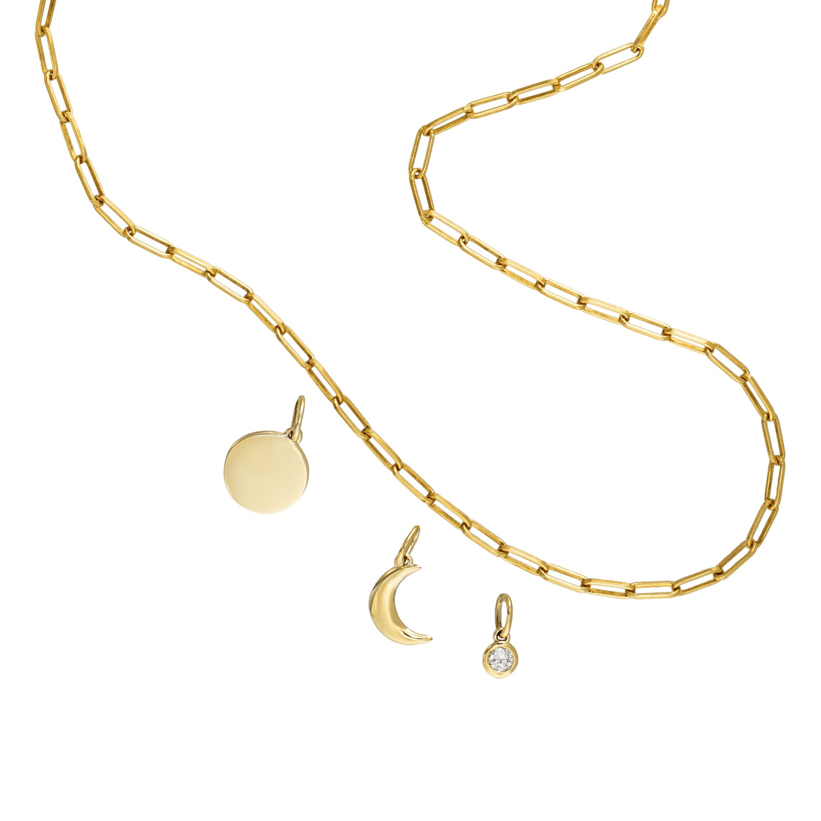 Lateef Crescent Charm