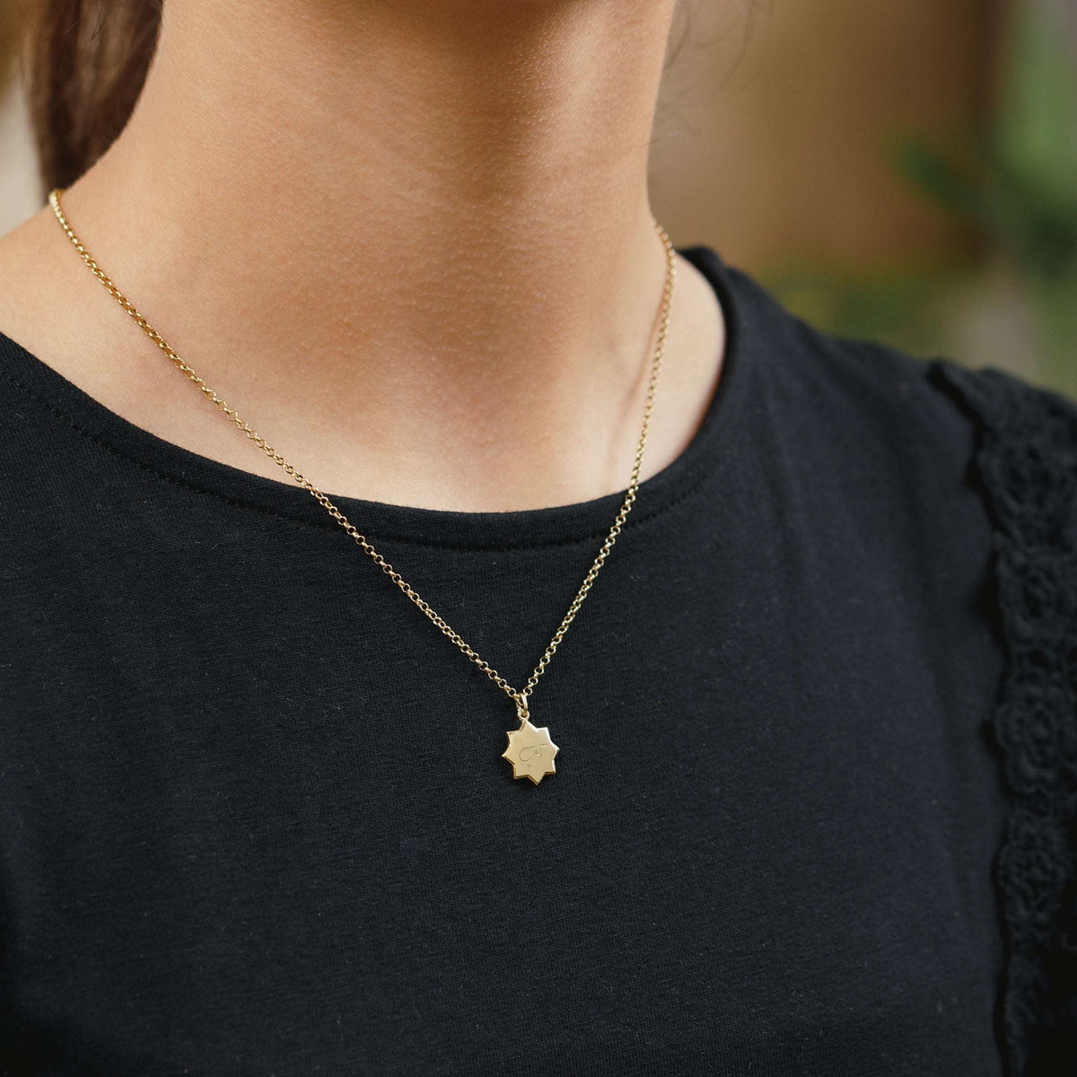 Kids Saghir Signature Star Adjustable Necklace
