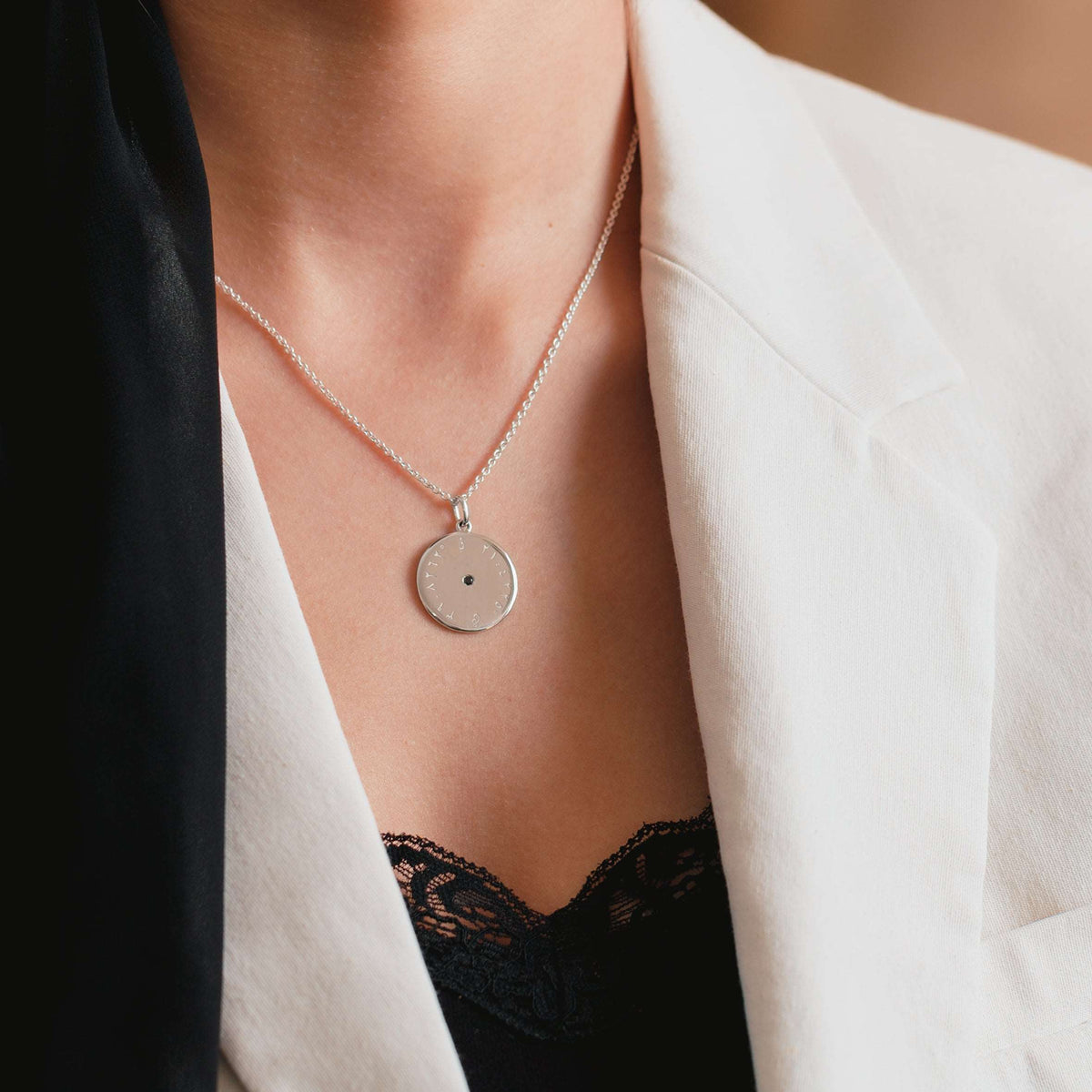 Ode to the Kaaba Saghir Dhikr Disc Necklace