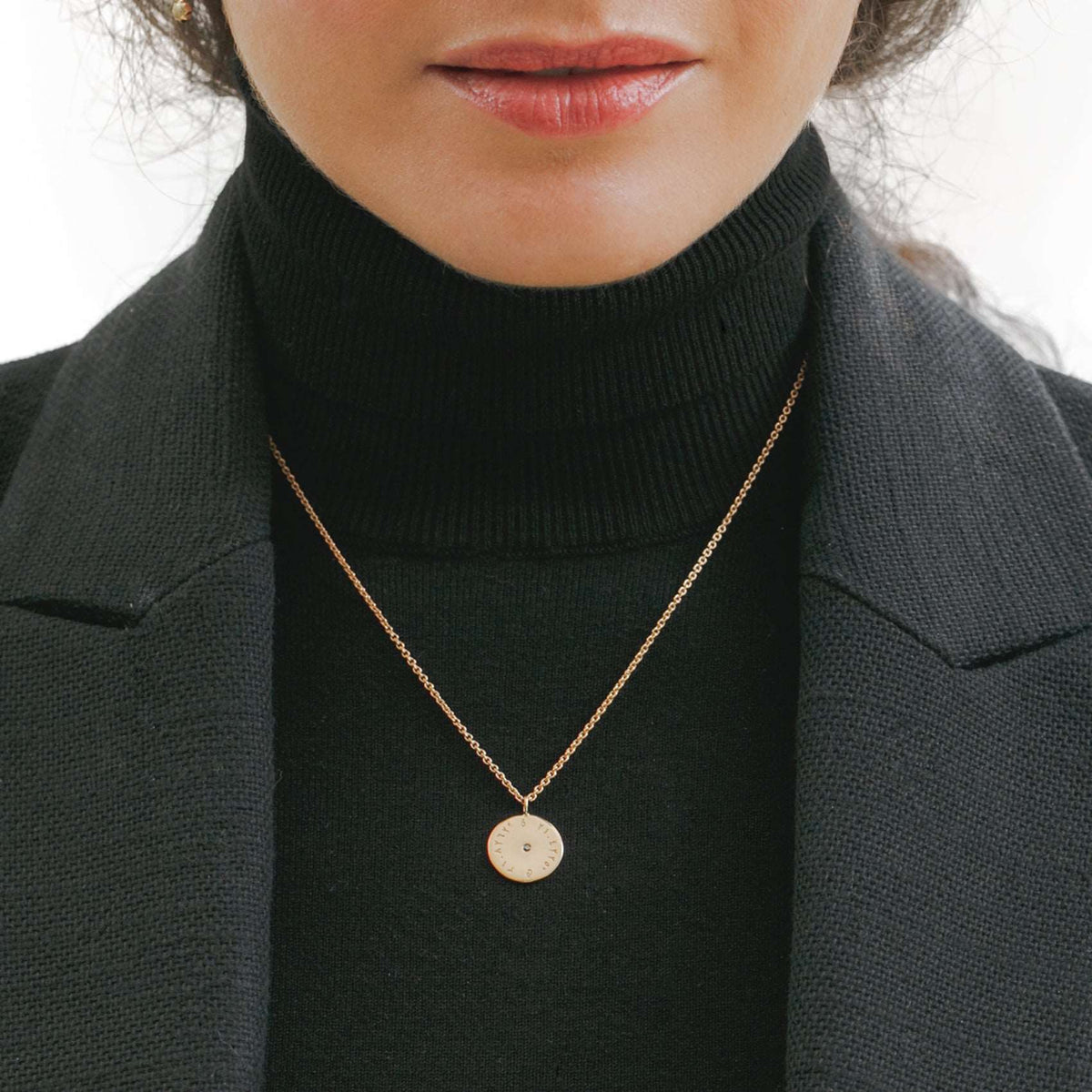 Ode to the Kaaba Saghir Dhikr Disc Necklace