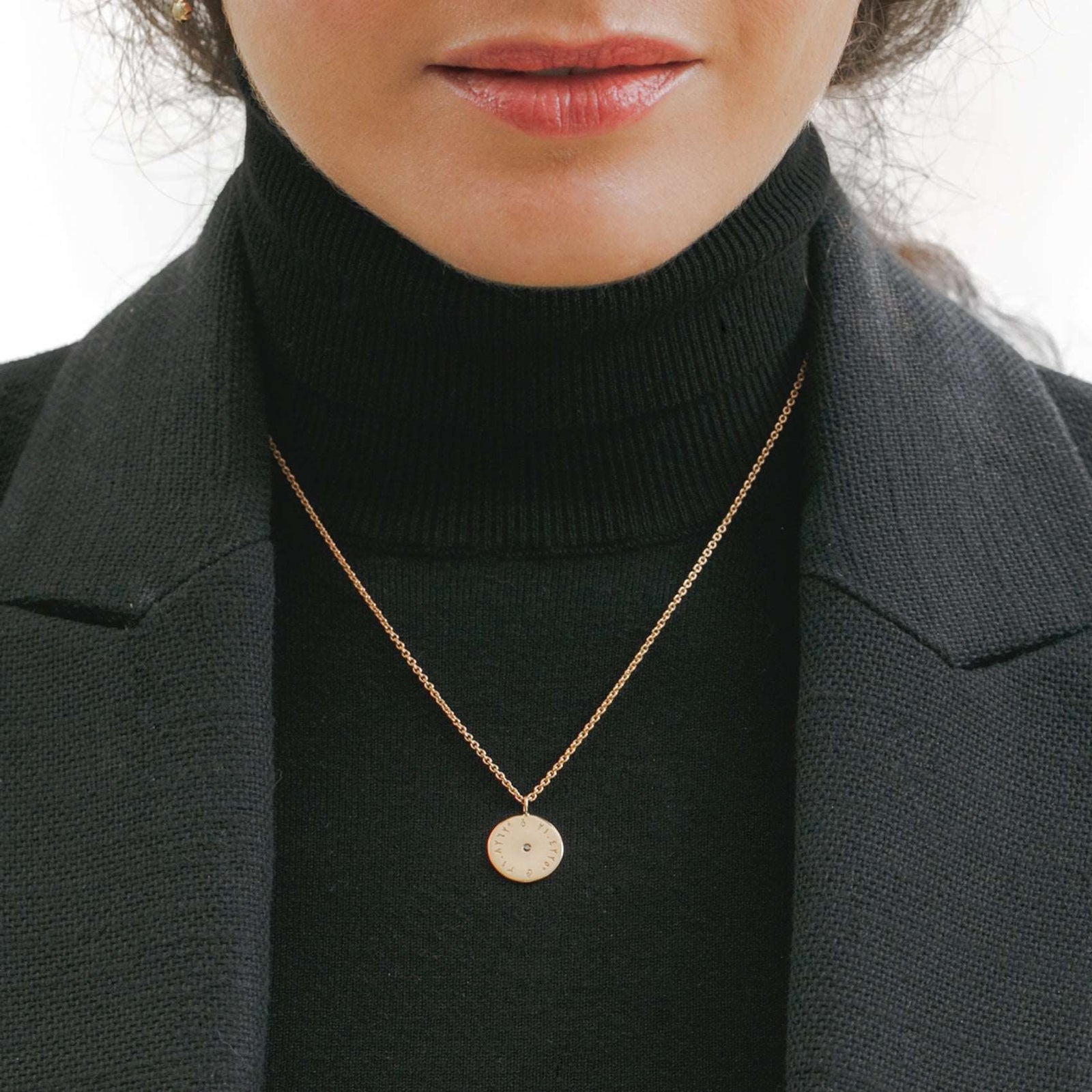 Ode to the Kaaba Saghir Dhikr Disc Necklace