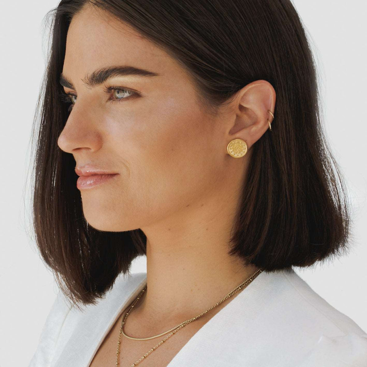 Ottoman Coin Showstopper Studs