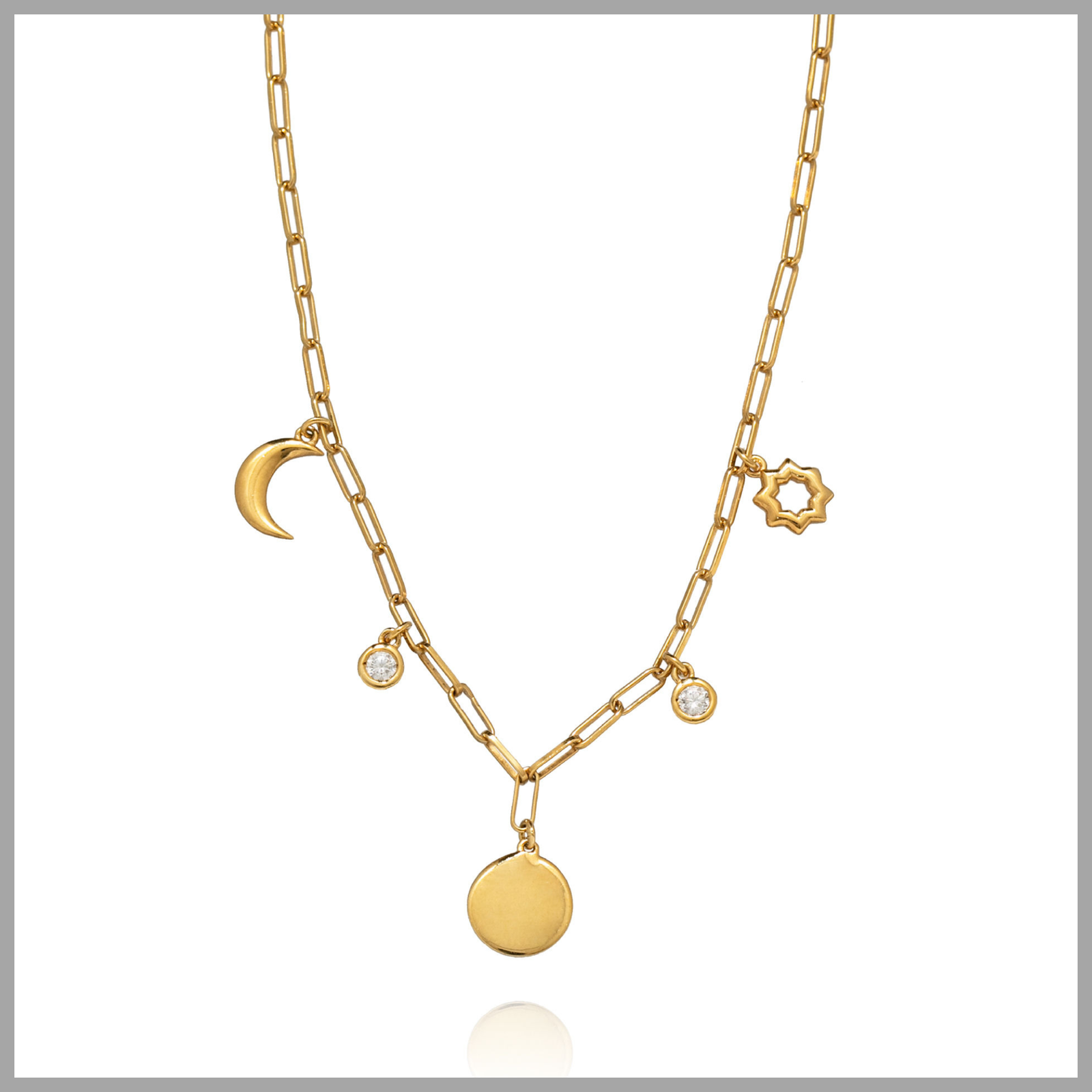 Silhouette Signature Star Charm