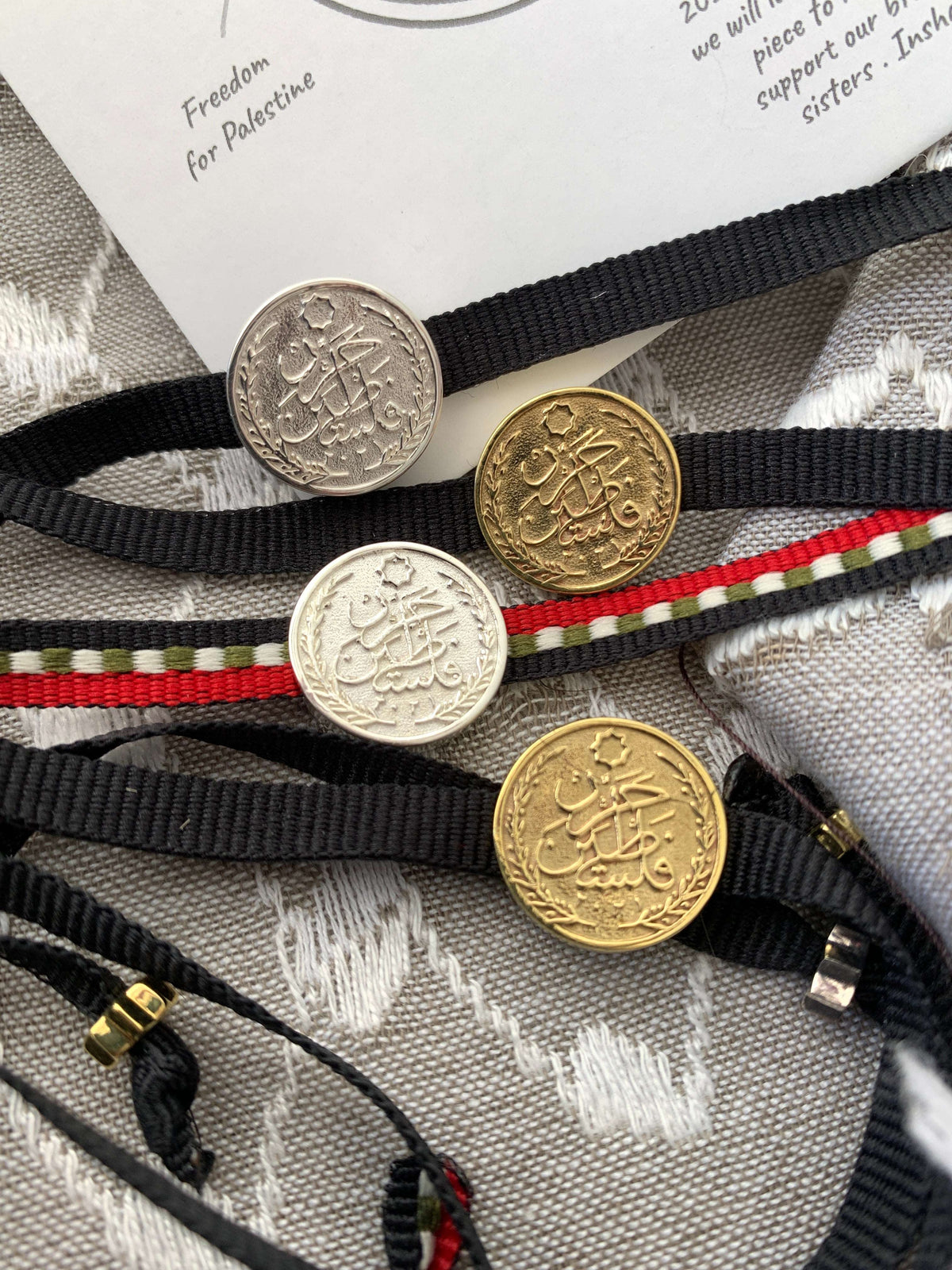 Palestinian Bracelet -order for the 24/11
