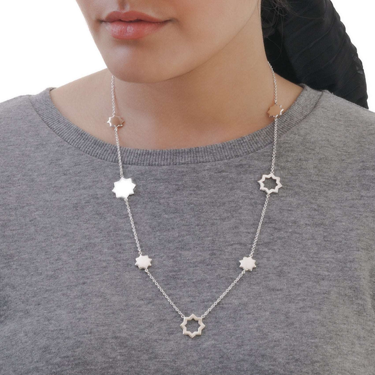 Iman Signature Star Statement Necklace