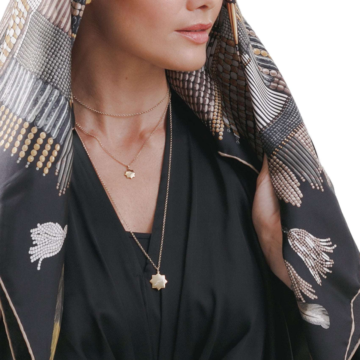 Kabir Signature Star Necklace