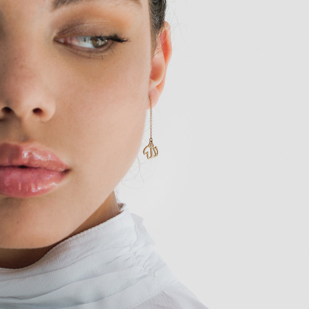 Allah Chain Earring