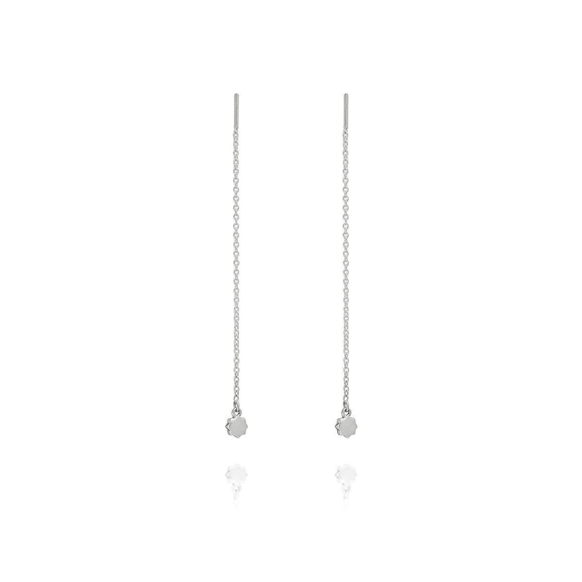 Kids Saghir Signature Star Chain Earrings