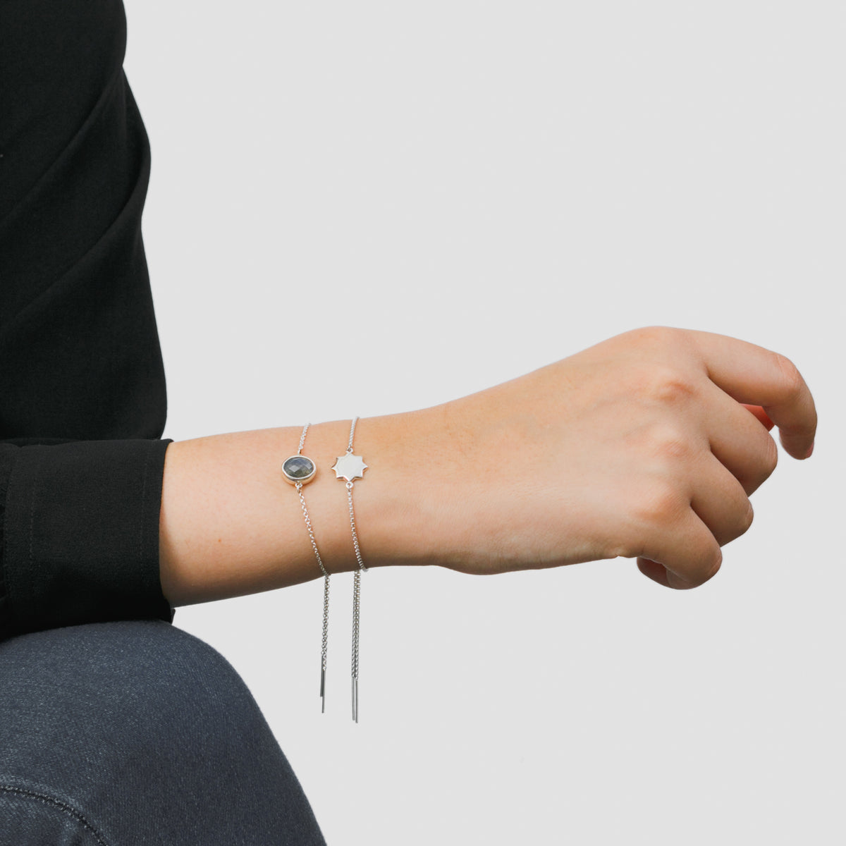 Star and Stone Bracelet Stack