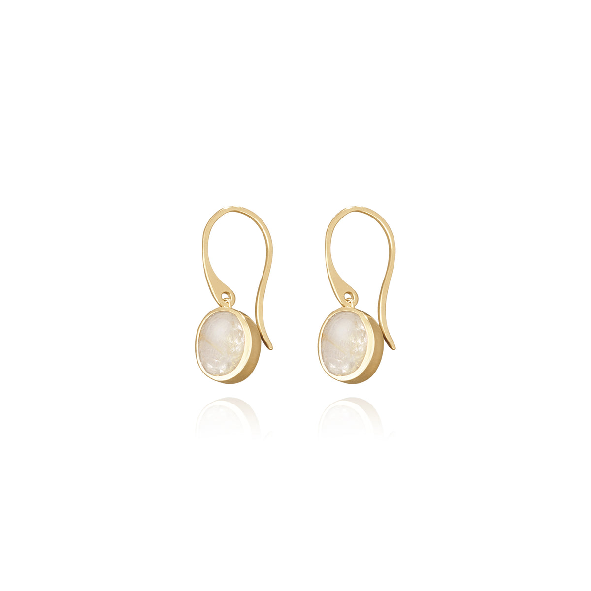 Gemstone Drop Earrings