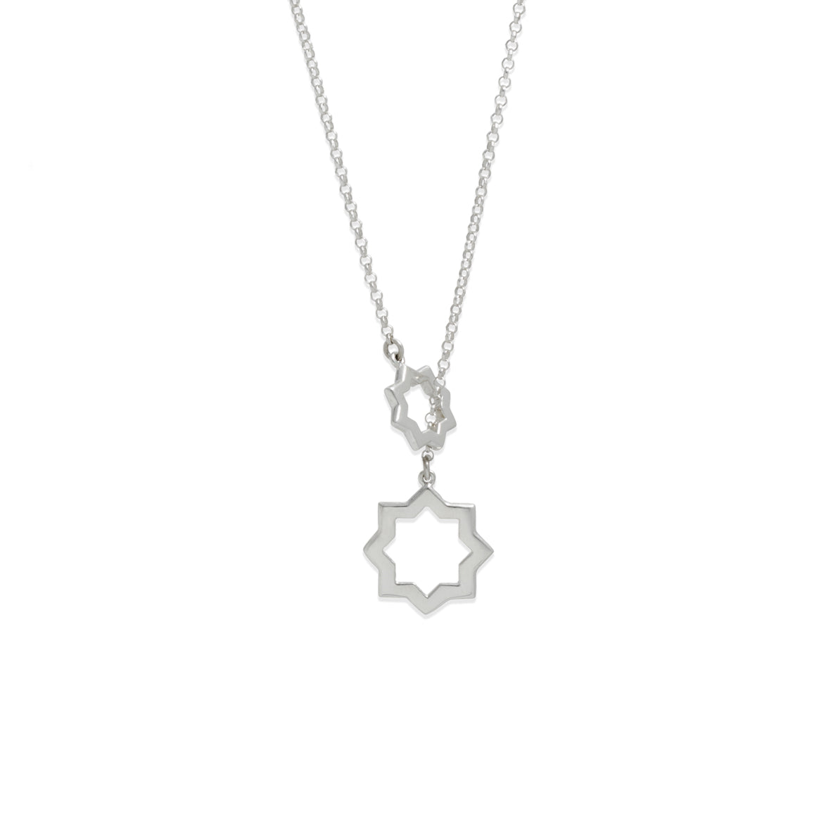 Iman Signature Star Lariat Necklace