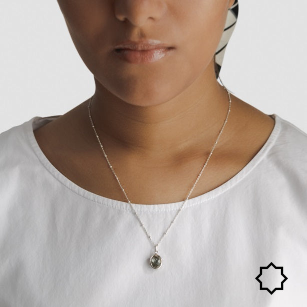 Iman Classic Gemstone Necklace
