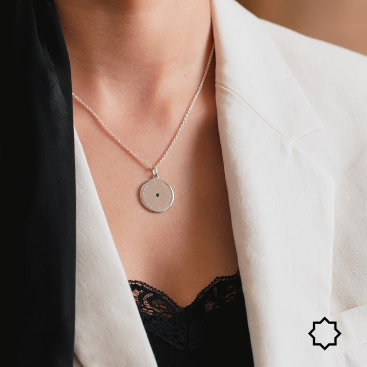 Ode to the Kaaba Saghir Dhikr Disc Necklace